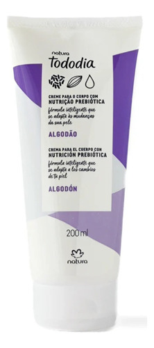 Crema Para El Cuerpo Tododia Algodón De - mL a $111