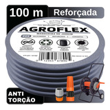 Mangueira Quintal Agroflex 100 Mts C/ Carrinho Tramontina