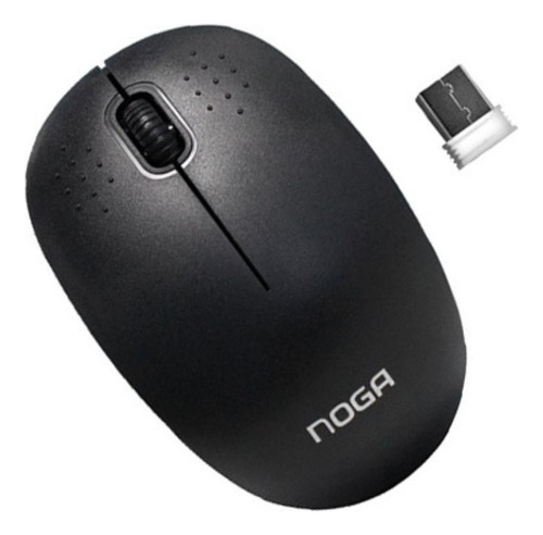 Mouse Inalámbrico Noga  Ng-900u Negro