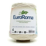 Barbante 600g Cru N°4,6,8,10 E 12 - Euroroma