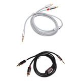 2pcs Adaptador De Sonido Conector De 3,5mm Para Tableta