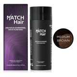 Match Hair 27.5g  Color Café Medio  Fibra Capilar  Calvicie