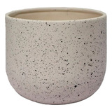 Vaso Cerâmico Singapura 16 Japi Branco Hg