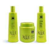 Kit Küül Cure Me Shampoo + Reconstructor + Tratamiento 300ml