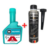 Limpia Inyectores Nafta + Aditivo Molykote A4 Antifriccion