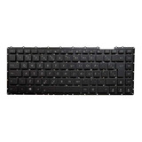 Teclado P/ Notebook Asus X451c Preto Abnt2