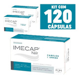 Imecap Hair Com 120 Cápsulas Cabelos E Unhas Original