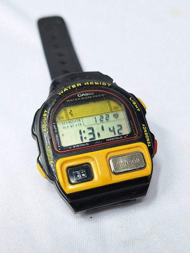 Sucata Relógio Casio Bp-100 Funciona 