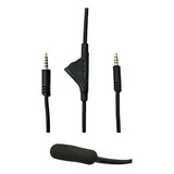 Cable De Audio Con Microfono Para Auriculares Universal