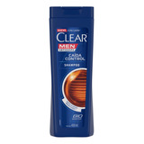 Shampoo Clear Men Caida Control En Botella De 400ml Por 1 Unidad