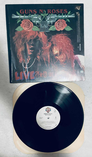 Guns N Roses Lies Lp Vinyl Vinilo Ed Mexico 1988 Sin Insert