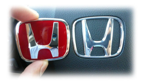 Emblema Volante Honda Civic Accord Crv Fit Varios Colores Foto 8