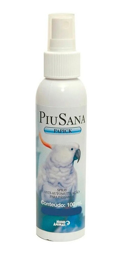 Piusana Papick Spray 100ml Inibidor De Bicadas Mundo Animal