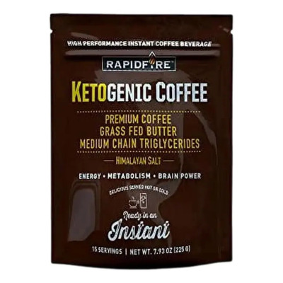 Cafe Keto Mct Oil Aceite Instantaneo Frio Caliente I38 | Meses sin interés