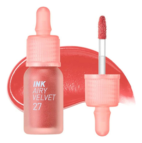 Peripera Ink Airy Velvet Tinta Hidratante Para Labios Mate Color 27 Inside Peach