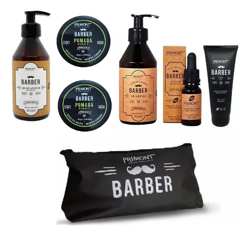 Kit Barber Para Barba + Bolso De Regalo - Primont