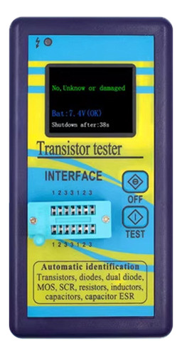 Probador De Transistores Pin De Probador De Transistores De