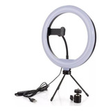 Ringlinght Iluminador Led Luz Flash Tripe Mesa