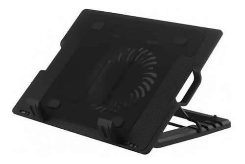 Ventilador Notebook Gamer N18 Con Luz Led Altura Ajustable Color Negro Color Del Led Azul