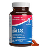 Ácido Alfa Lipoico 300 Mg - 60 Suplementos De Cápsulas Bla