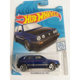 Hot Wheels Volkswagen Golf Mk2 Morado Tarjeta Usa 7/10 Us3