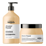 Loreal Profissional Kit Hidratação Absolut Repair Golden