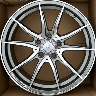Rines 17 Para Mercedes,jetta,golf,bora,passat. Set. De 4! Gris