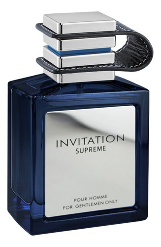 Invitation Supreme Pour Homme Limited Edition Eau De Toilete 100ml Emper Emirados Árabes Unidos Edt Importado Masculino Novo Original Na Caixa Lacrada