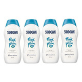 Kit 4 Sundown Praia E Piscina Fps 30 Protetor Solar 200ml