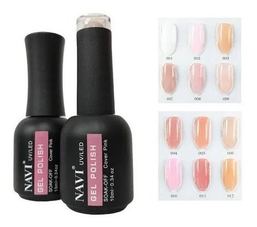 Navi Gel Polish Esmaltes Semipermanent Cover Pink Uv/led