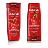 Kit Elseve Shampoo + Condicionador Tratamen. Colorvive 200ml