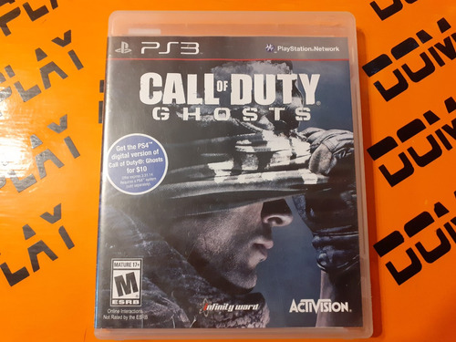 Call Of Duty: Ghosts Ps3 Físico Envíos Dom Play