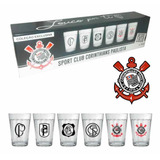 Presente Corintiano Corinthians Jogo 6 Copos Original Nadir