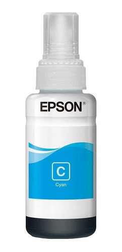 Tinta Epson Original 664 Cian Botella 6642 70ml