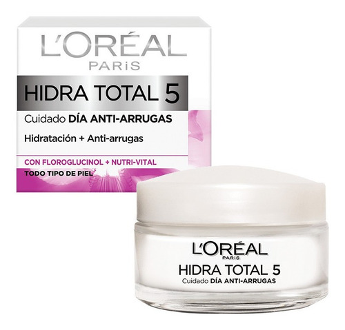 Crema Humectante Antiarrugas Loreal Hidra Total 5 Reafirma