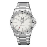 Reloj Para Hombre Q&q Superior S372j201y Plateado