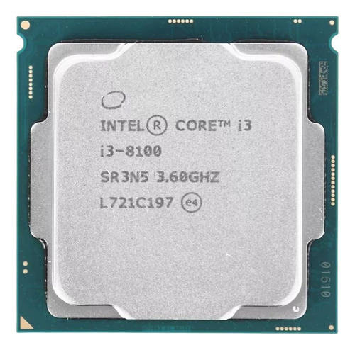 Processador Intel Core I3 8100 Oem 3.6ghz Semi Novo