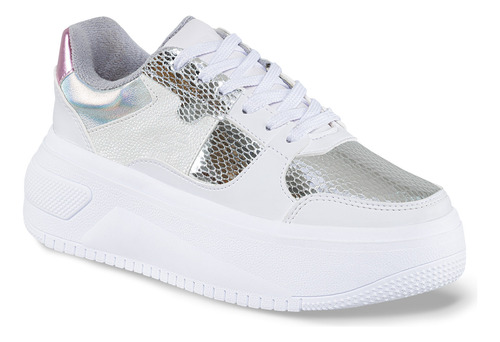 Tenis Chante Blanco-pla Para Mujer Croydon