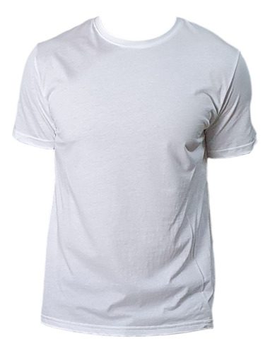 Camiseta Algodão Pima Peruano Masculina Slim Lisa Básica