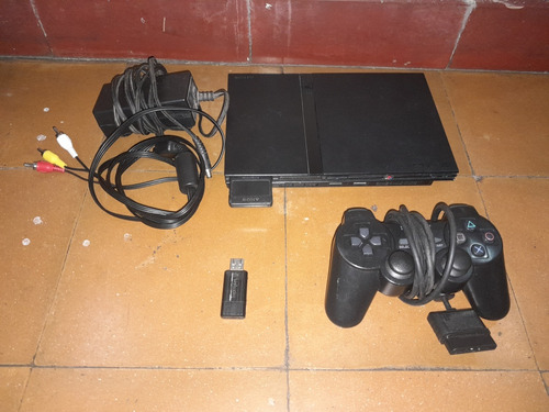 Play 2 Slim Opl + Joystick + Cables