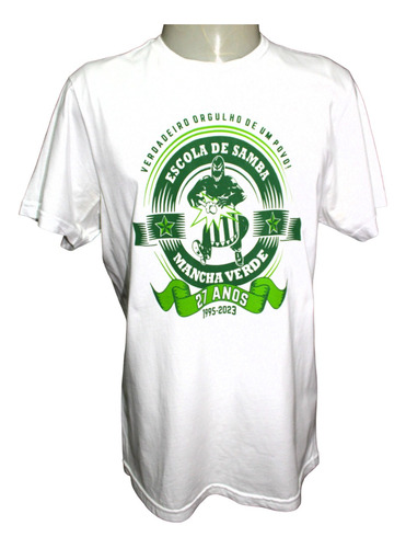 Camiseta Escola De Samba Mancha Verde
