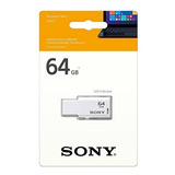 Sony Pendrive Microvault 64gb Blco Usb 2.0 Usm64m1w Ecoffice