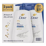 Dove Nourishing Body Wash, Deep Moisture (30.6 Oz, 2 Pk)