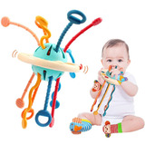 Juguete Sensorial Para Bebé Con Cordón Montessori 3 En 1