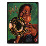 #161 - Cuadro Vintage 30 X 40 - Jazz Poster Música Trompeta