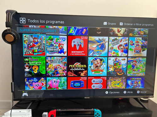 Nintendo Switch Con Muchos Juegos Y Tienda Gratis