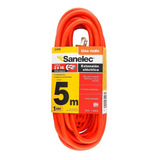 Extension Naranja 5 Metros Para Uso Rudo 2x16 San2408