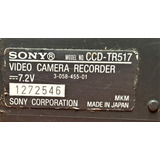 Cámara Handycam Sony Ccd-tr517 Piezas