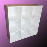 Mueble Infantil 9 Cubos Biblioteca Organizador Repisa Juguet