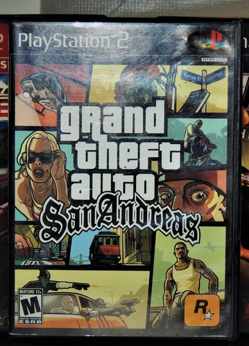 Grand Theft Auto: San Andreas Ps2  Físico - Seminuevo